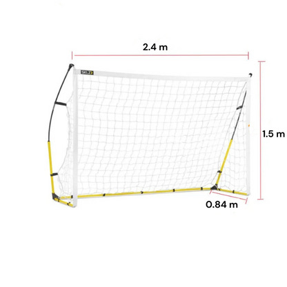 Folding Soccer Goal with Metal Base