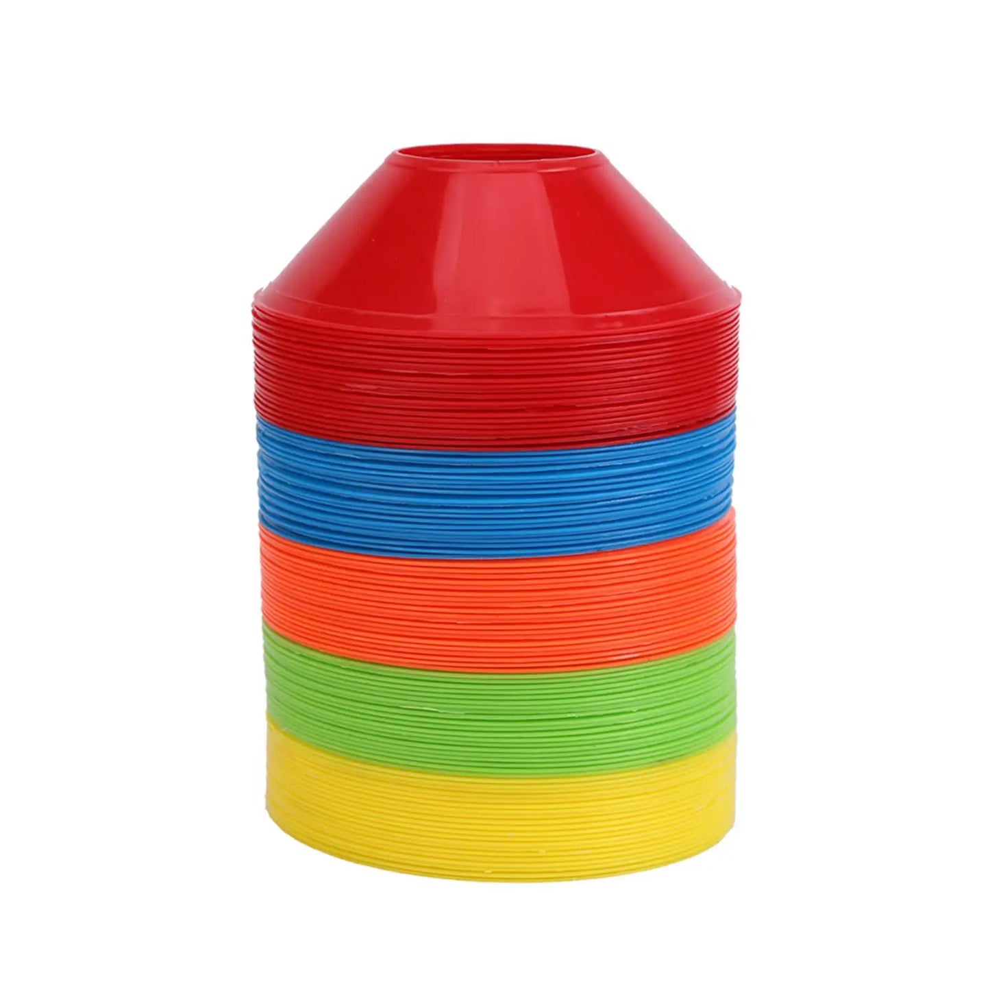 Disc Soccer Cones: 50-Pack Training Set