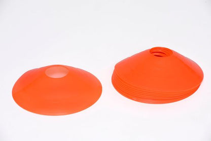 Disc Soccer Cones: 10-Pack Training Set